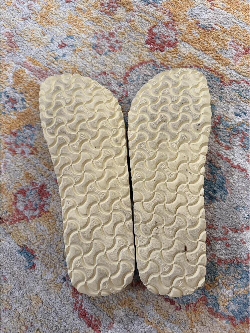 Papillio Birkenstock gold/tan sandals, women’s 11 or 42 - Picture 4 of 4